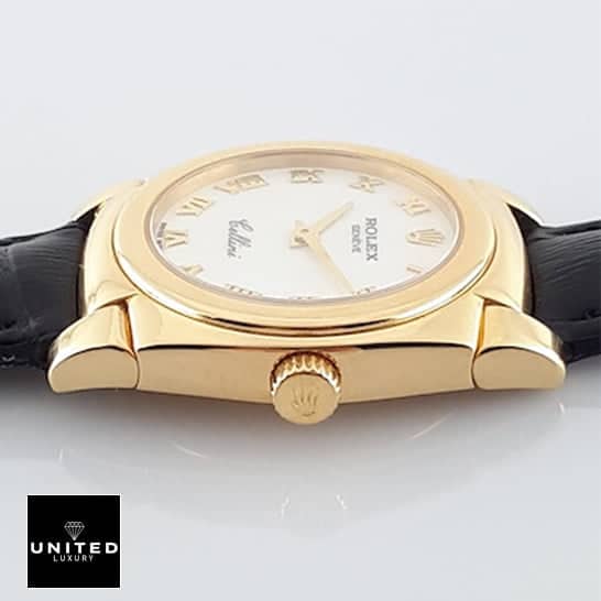 Rolex Cellini Geneve Gold Case & Crown Pusher 5320/8 Replica