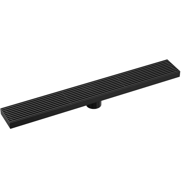 SFS-3070-BK EVERSTEIN 60-Centimeter Long Rectangular Stainless Steel Floor Drain
