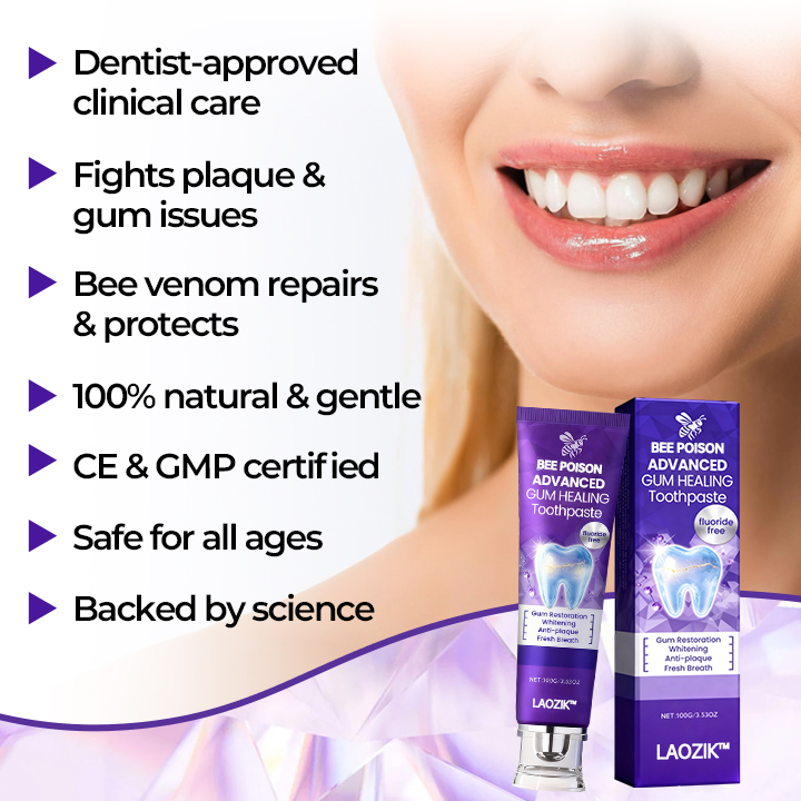 LAOZIK™ Bee Poison Advanced Gum Healing Toothpaste 35 2282e8ee20a007108f486b32a2a81208
