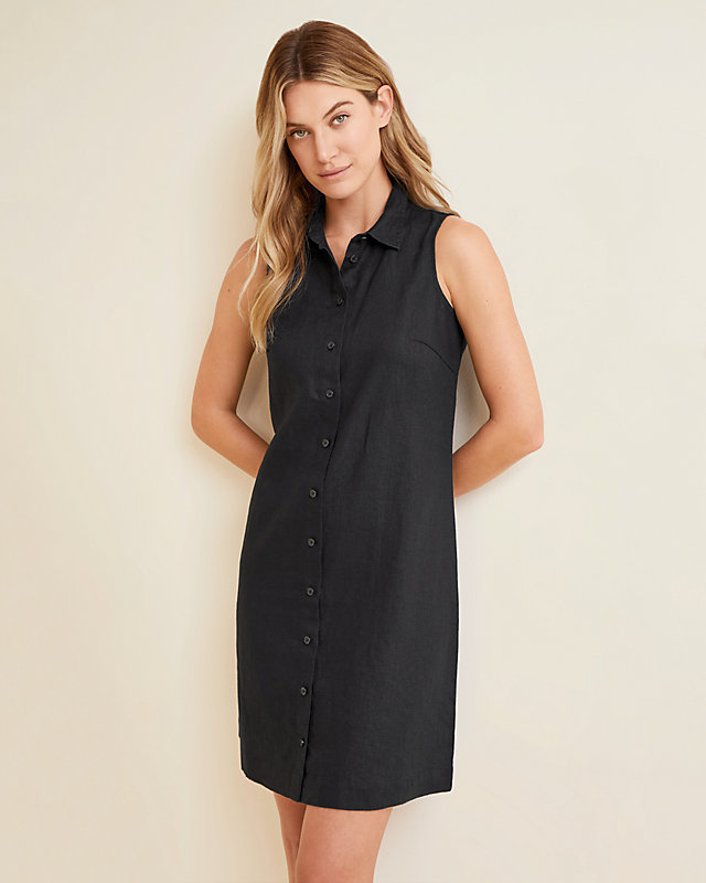 Classic Linen Shirtdress