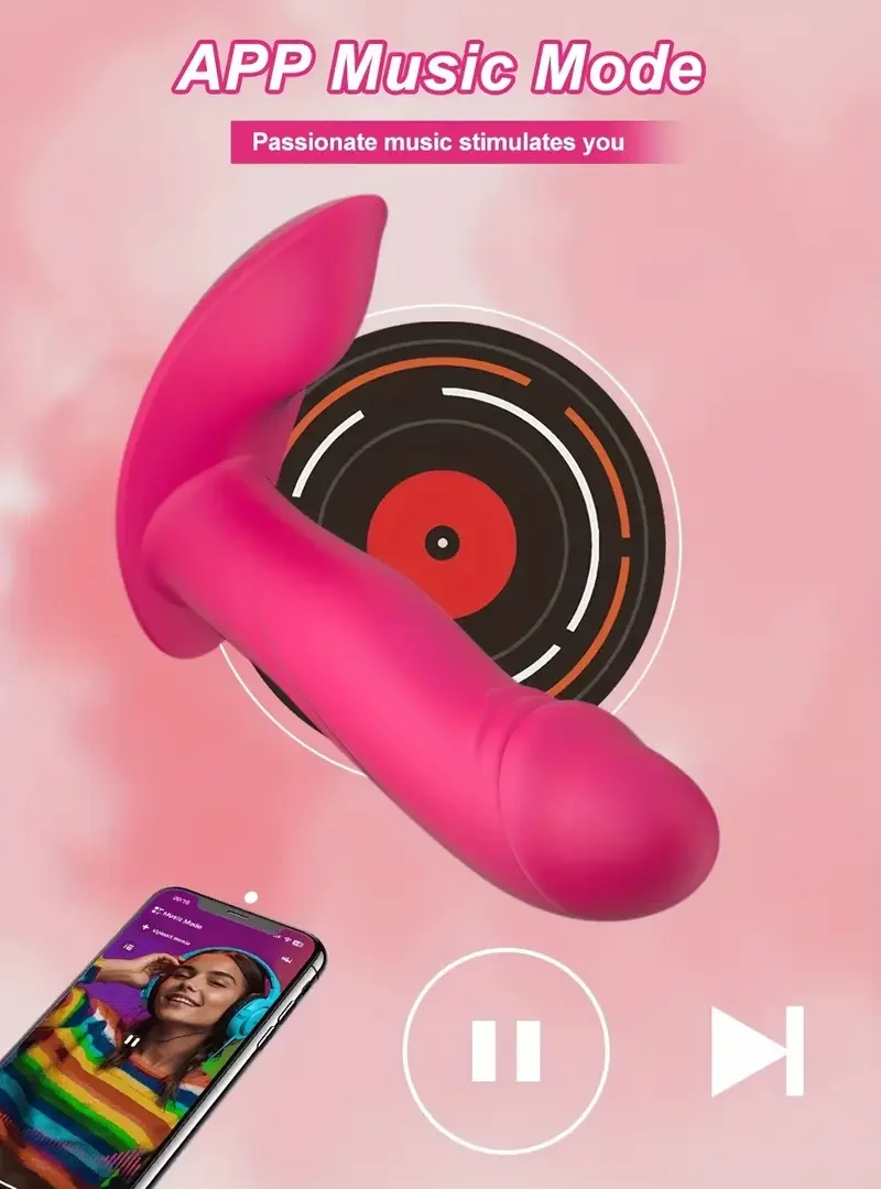 女性阴蒂刺激器 阴道按摩器app控制g点仿真 成人情趣用品,远程操控震动棒,女士专用性玩具,成人用品,无线振动器,情侣情趣玩具 商品详情 8