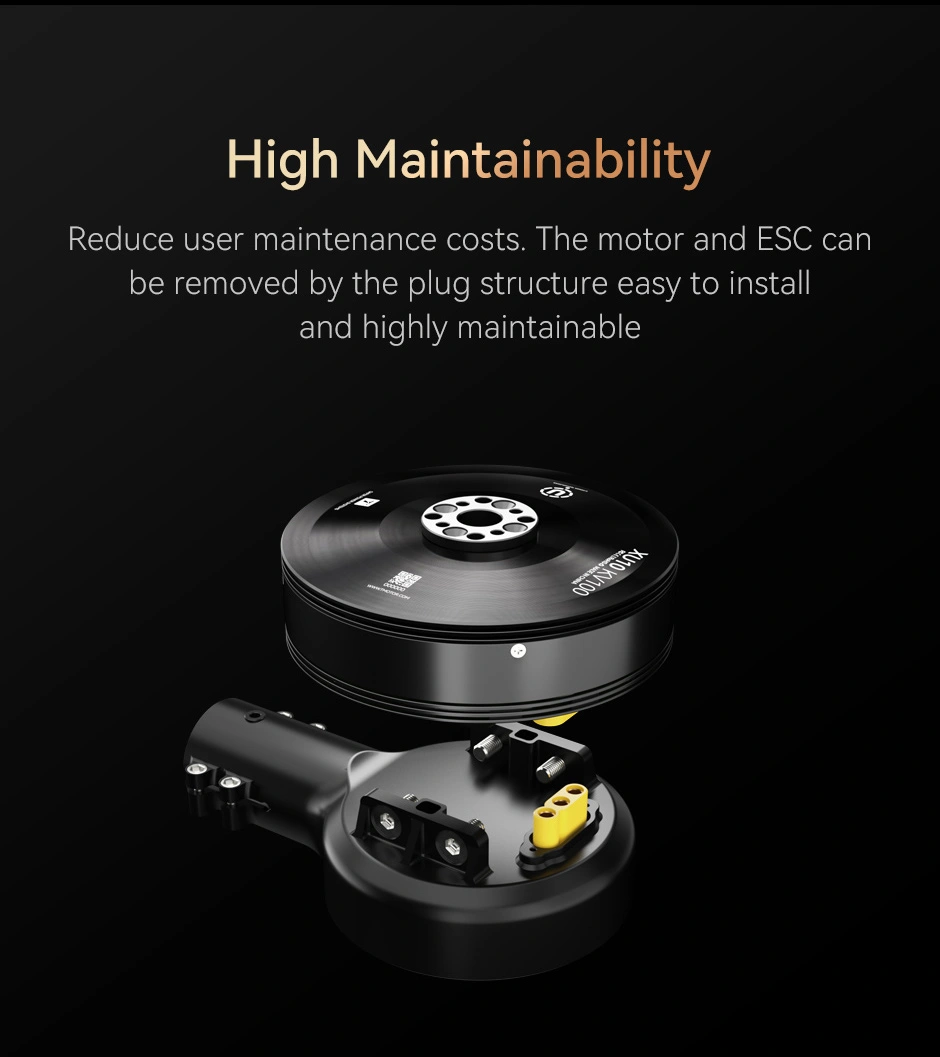 T-MOTOR XU10-X propulsion system designed to reduce user maintenance costs