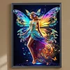 Diamond Painting-DIY Full Round Drill Butterfly Fairy