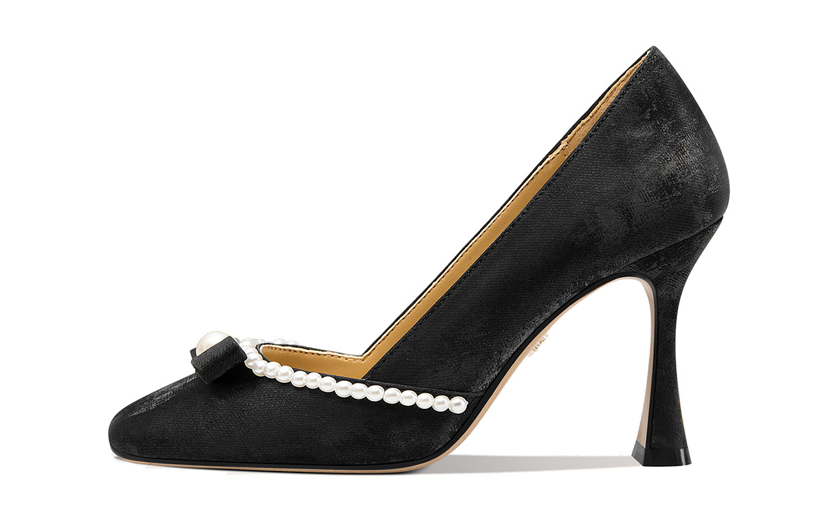Lily Wei High Heels Women's Black