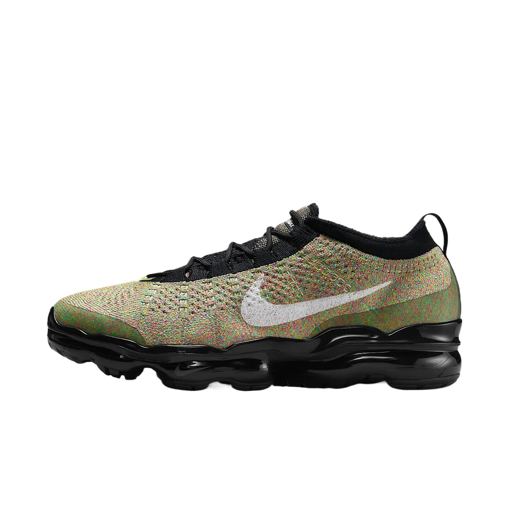 Nike Air VaporMax 2023 Flyknit Black Barely Volt Multicolor