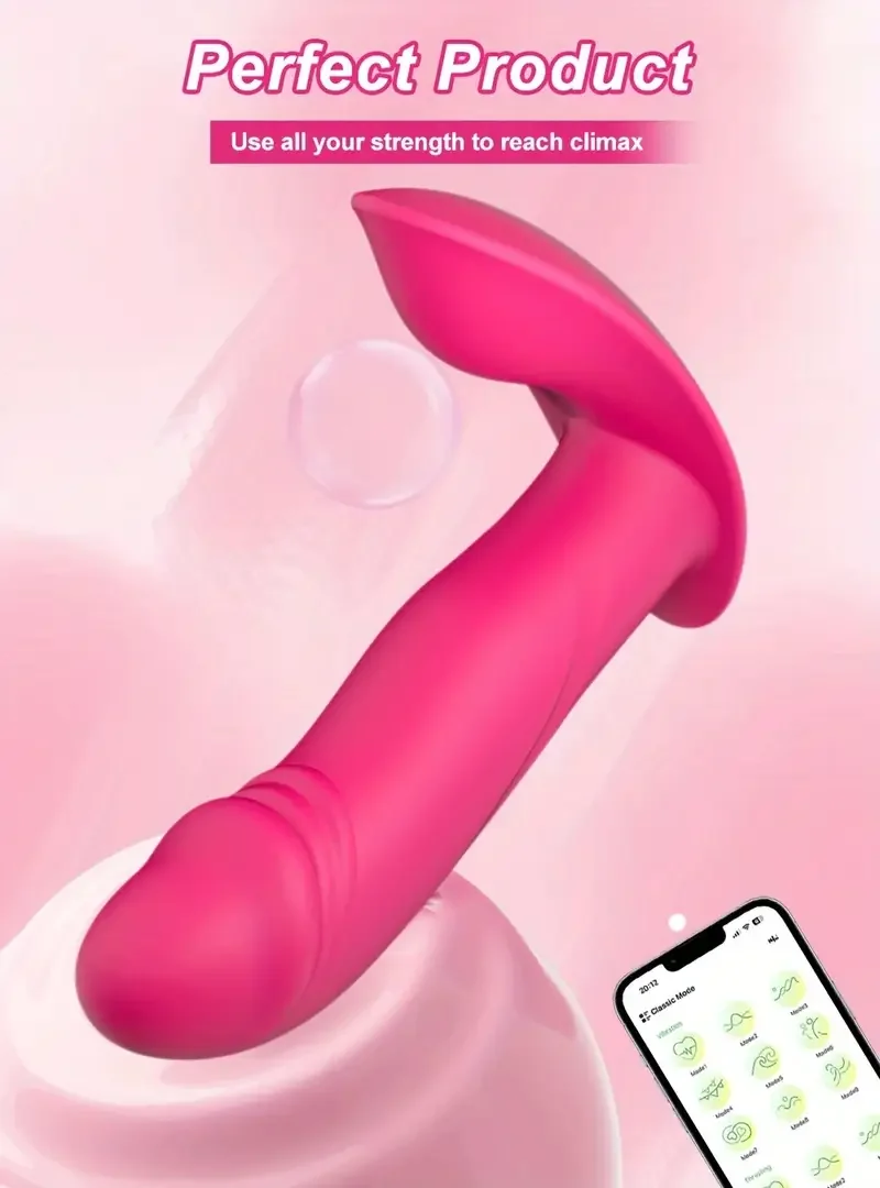 女性阴蒂刺激器 阴道按摩器app控制g点仿真 成人情趣用品,远程操控震动棒,女士专用性玩具,成人用品,无线振动器,情侣情趣玩具 商品详情 4