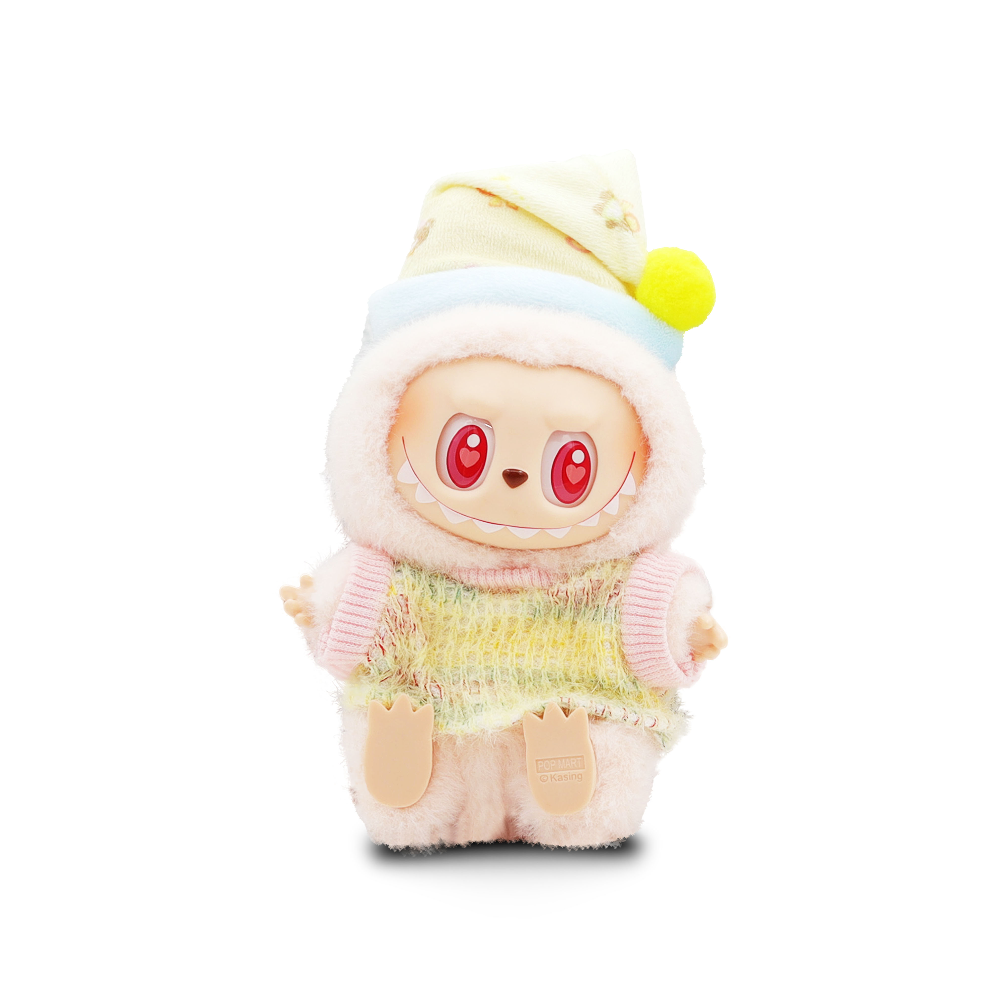 [Dress Up Doll] POP MART Evening Evenings Hang Tag Box Labubu Vinyl Sitting Party, 15cm In Height