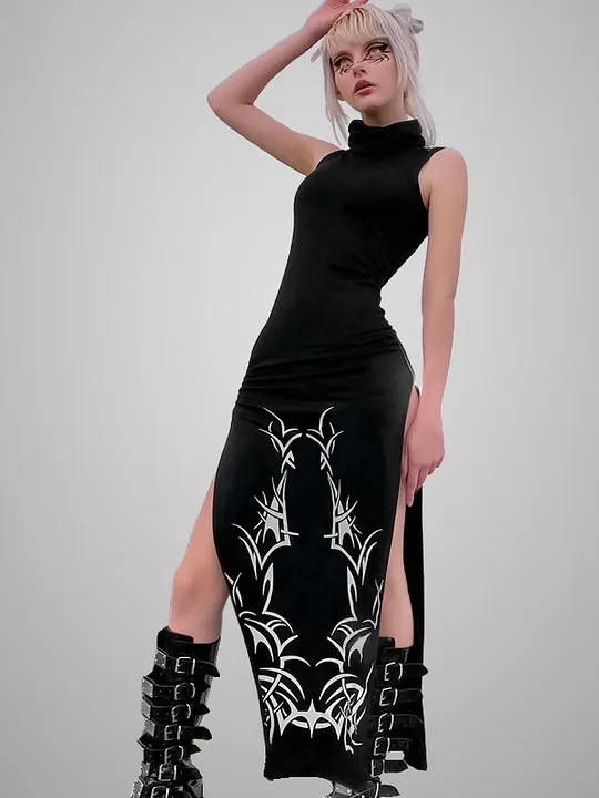 white christmas dresses Pastel Goth T-Shirt Dress XL main image 1