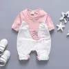 Baby Cartoon Elephant Casual 3D Jumpsuit Romper