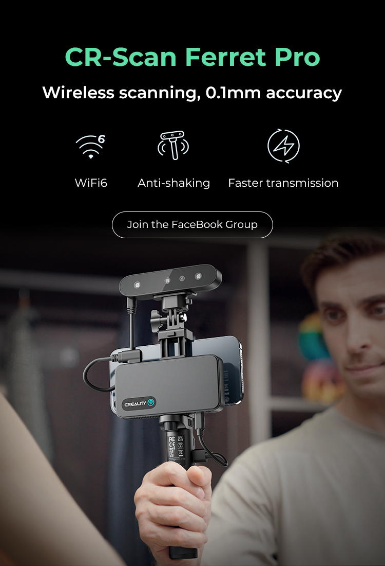 CR-Scan Ferret Pro 3D Scanner | Creality Official