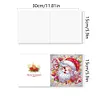 12Pcs Diamond Painting Christmas Greeting Cards Christmas Cards