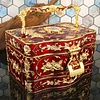 EXCELLENT GIFT--Handmade Vintage Exquisite High-end Three-layer Jewelry Storage Box--Limited to 300 pieces worldwide