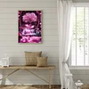 Diamond Painting-DIY Full Round Drill Purple Tree