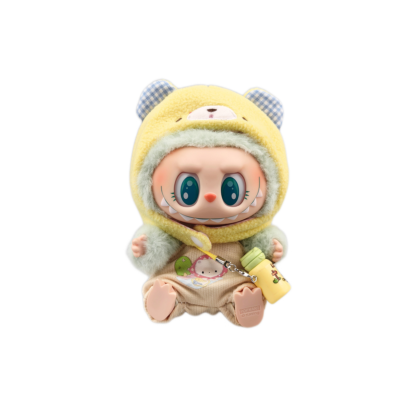 [Modified Doll] POP MART Labubu THE MONSTERS Sitting Party Collection, Confirmed, Bear Picnic, Cute Hang Tag Box 15cm