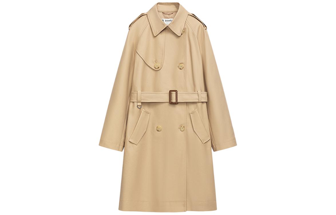 Broadcast Trench Coats Women's Khaki