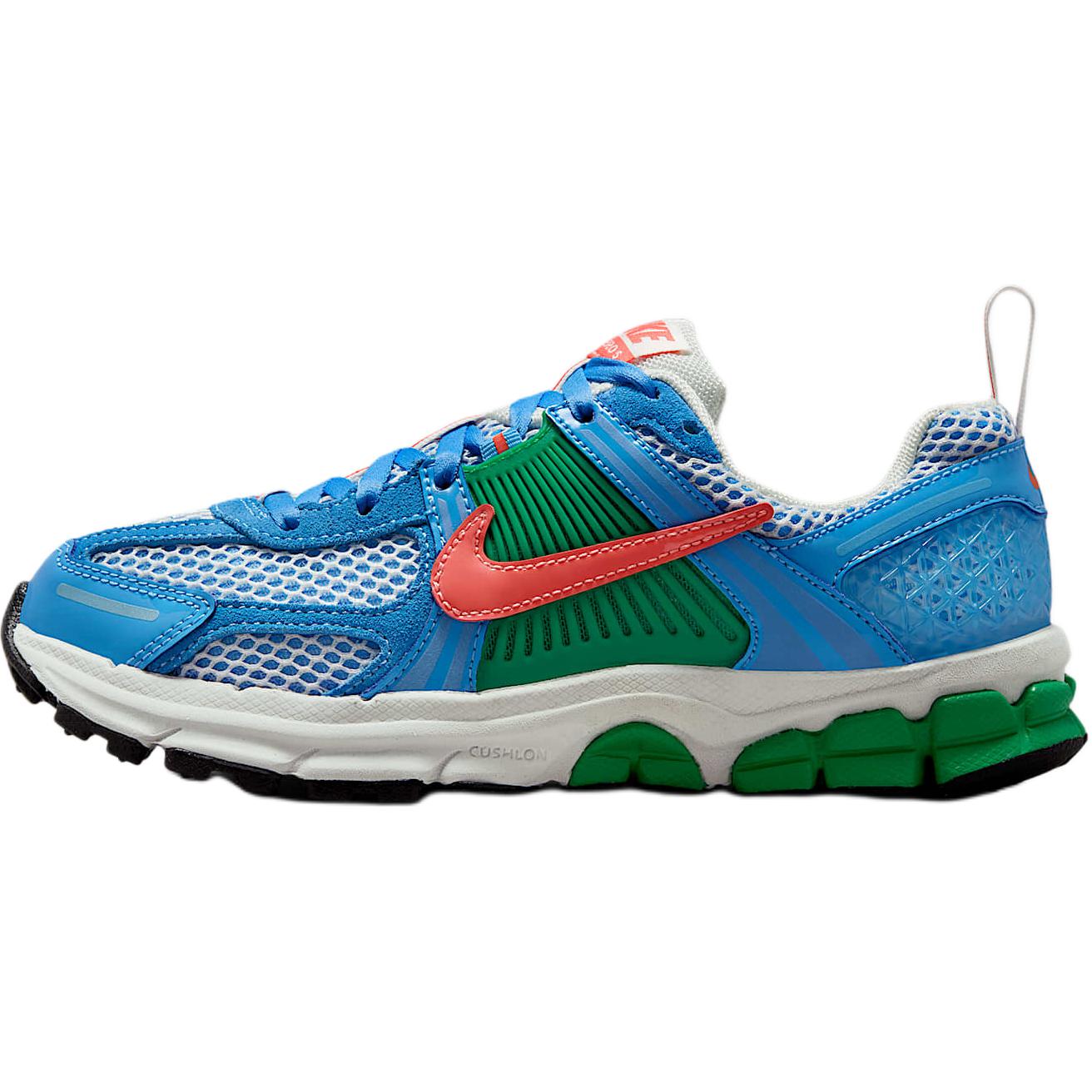 Nike Air Zoom Vomero 5 Anti Slip Wear Resistant Low Top Kids' Running Shoes Blue Green Teenagers