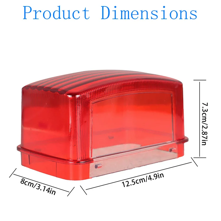 Silscvtt Tail Light Lens Replacement for Yamaha Rhino 450 660 700 Bruin 250 2004-2021 5KM-84710-01-00