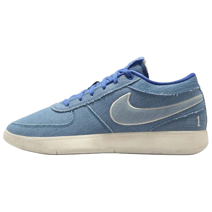 Nike Book 1 Anti Slip Wear Resistant Low Top Basketball Shoes Men's Blue