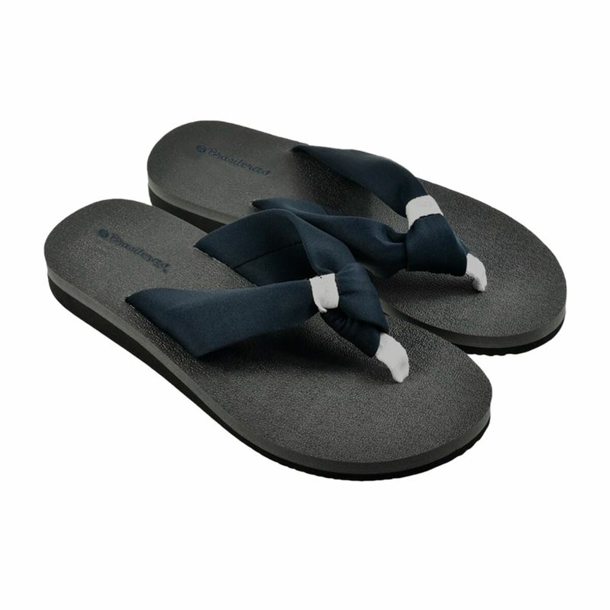 Women's Flip Flops Brasileras Nudo  Blue