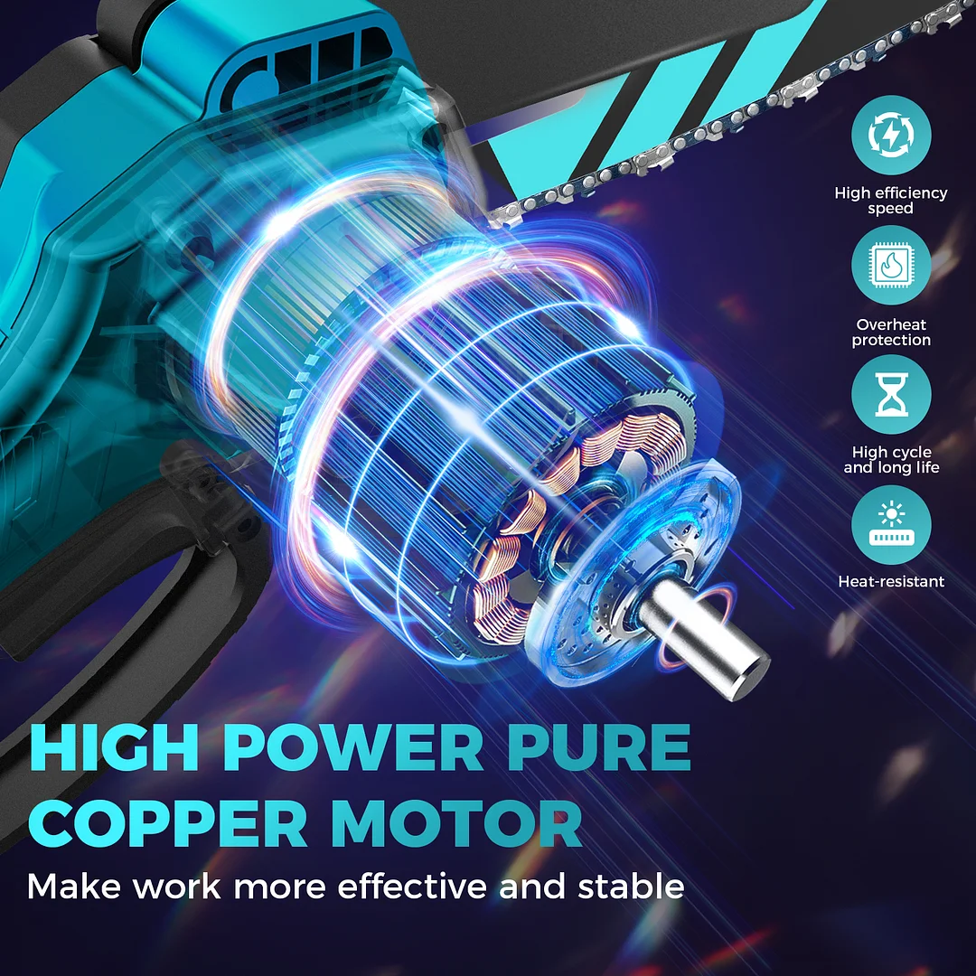 SAKER&reg; Mini Chainsaw 6 Inch