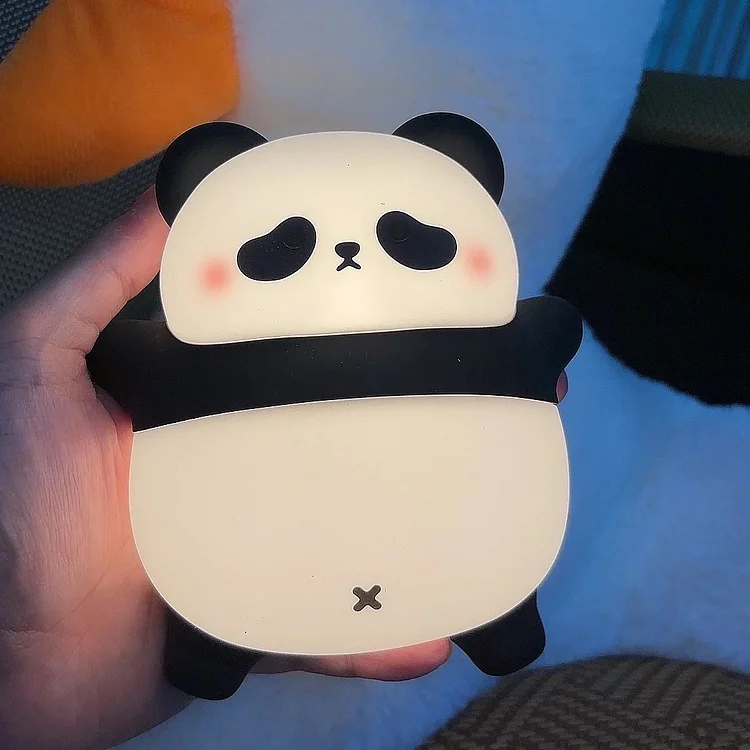Lying Panda Silicone LED Night Lamp-Baby Gifts For Girls