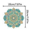 Diamond Painting Mandala Pendant Clock