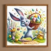 Diamond Painting-DIY Full Round Drill Easter Rabbit