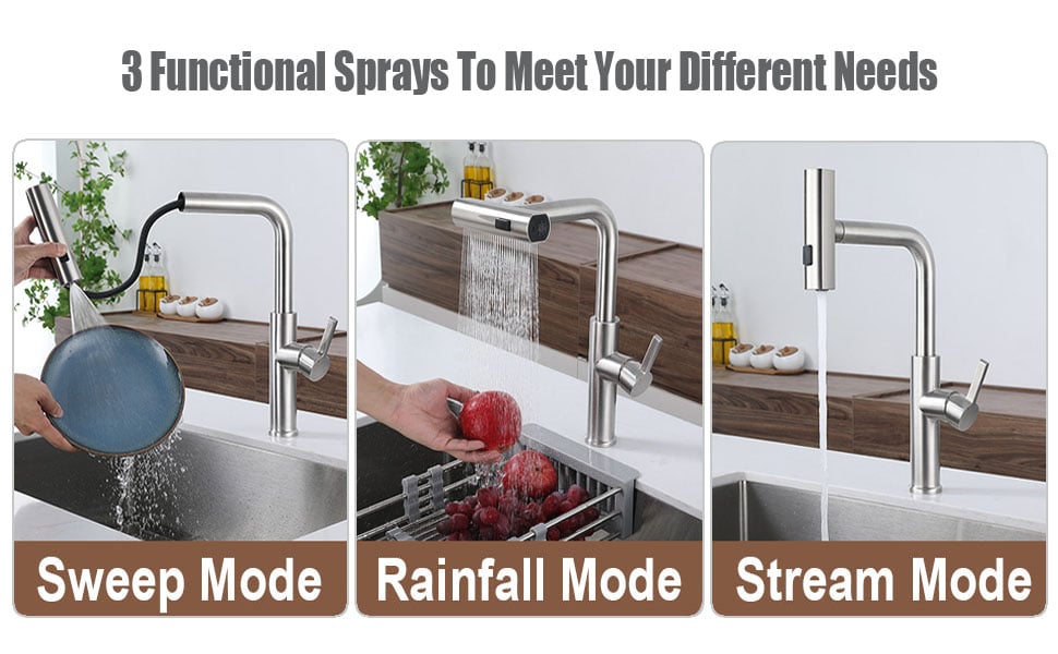 Stainless Steel  Kitchen Faucet