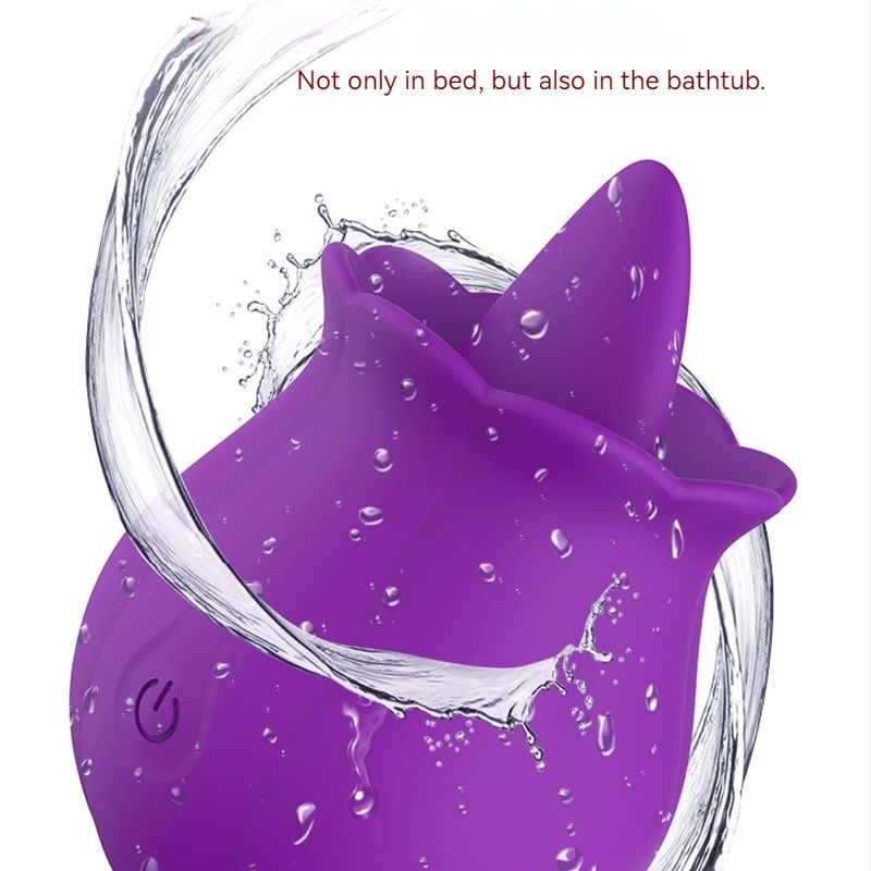 the rose sexual toy sucking vibrator with tongue