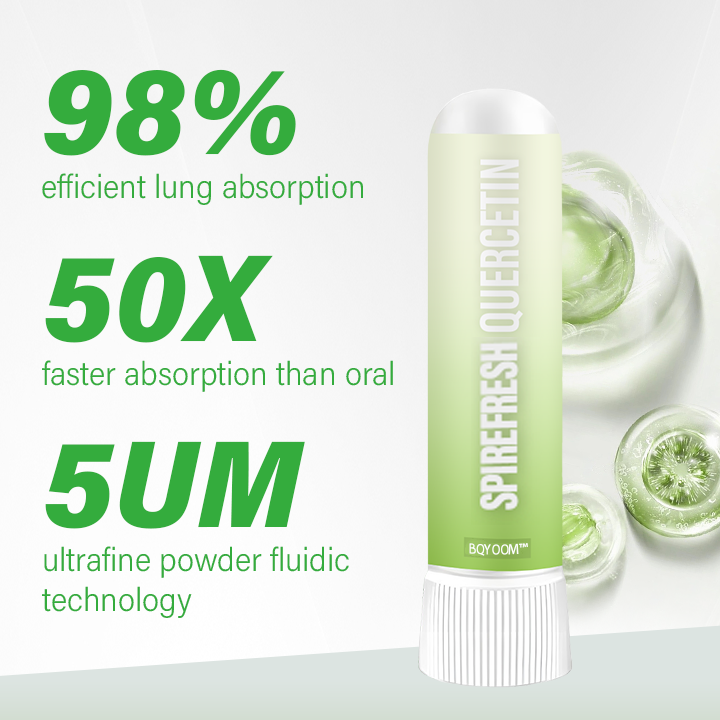 BQYOOM™ SpireFresh Quercetin Lung Detox Inhaler