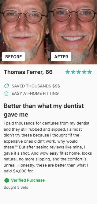 BRONY™ Custom-Fit Full Functional Dentures Make you more confident