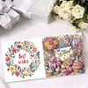 6Pcs Diamond Painting Birthday Wishes Diamond Painting Greeting Card for Adults Beginners