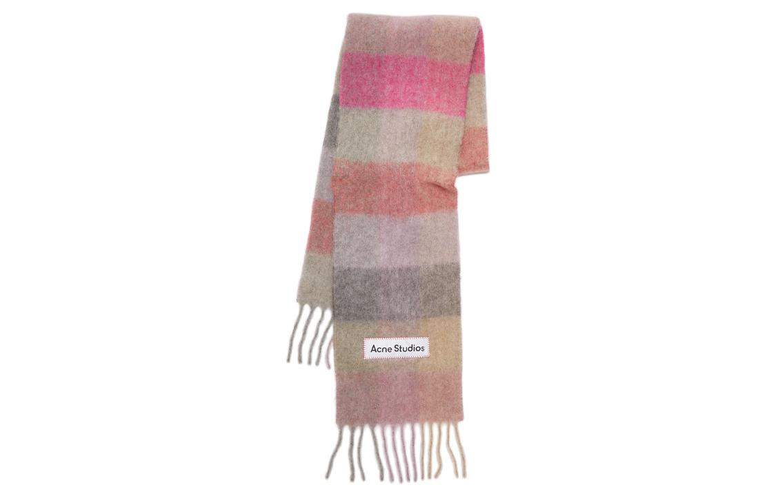 Acne Studios Knit Scarves Women's Light Pink