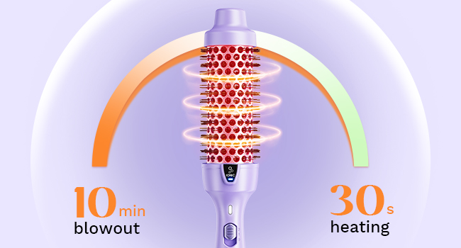 thermal brush