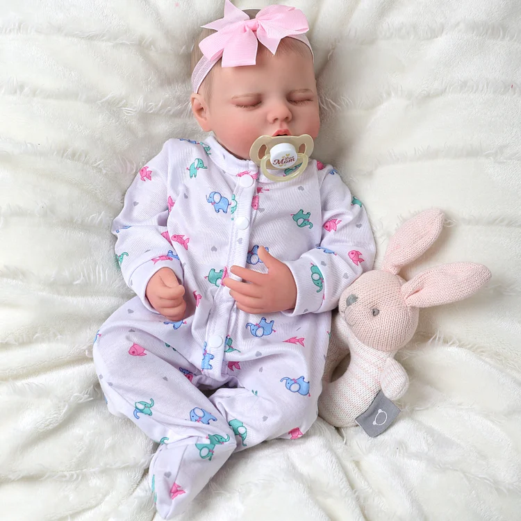 Babeside Sleeping Reborn Baby Twinnie 17" Little Infant Girl Healing of the Heart