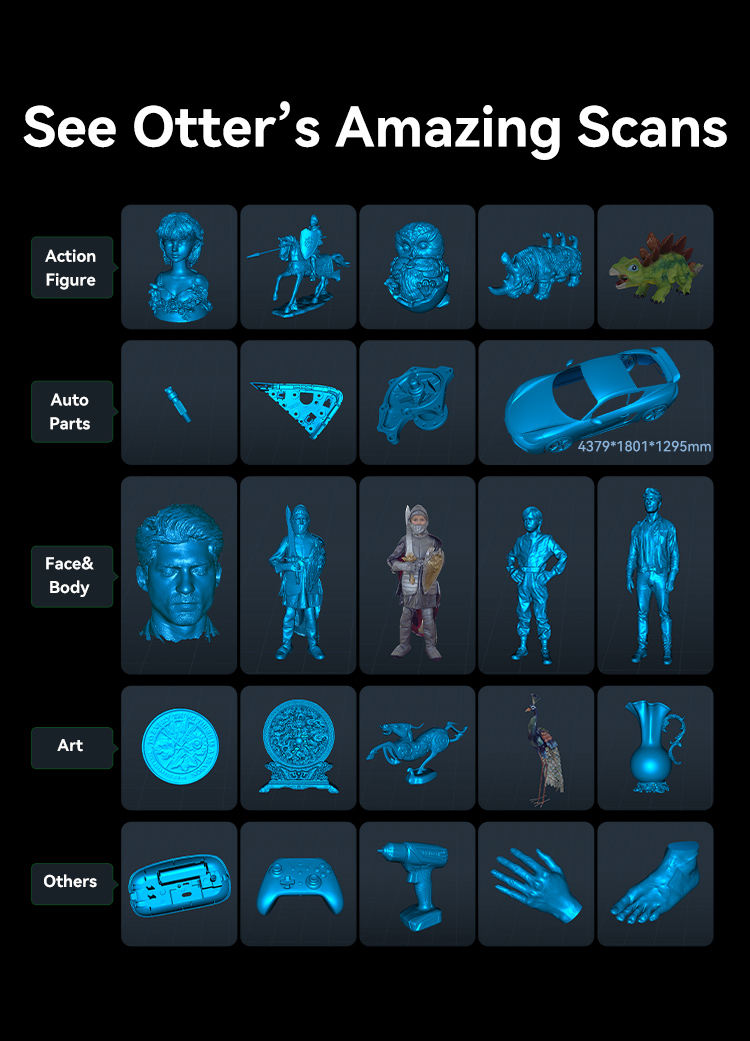 Scan Otter scanned 3d models