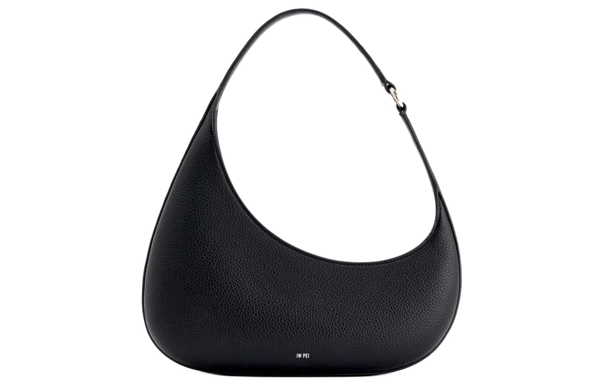 JW PEI Artificial Leather One Shoulder Handbags Small Size Women's Black