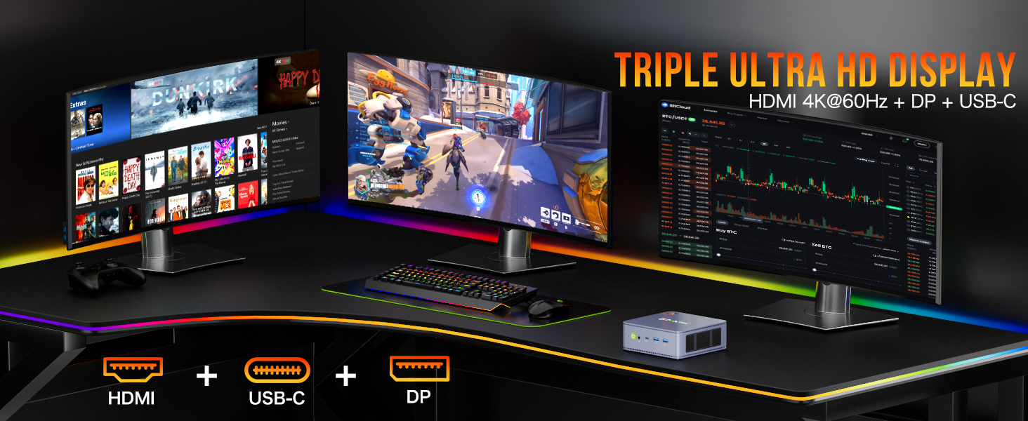 GMKtec AMD Ryzen 3 5425U Mini PC--NucBox G6 199.99