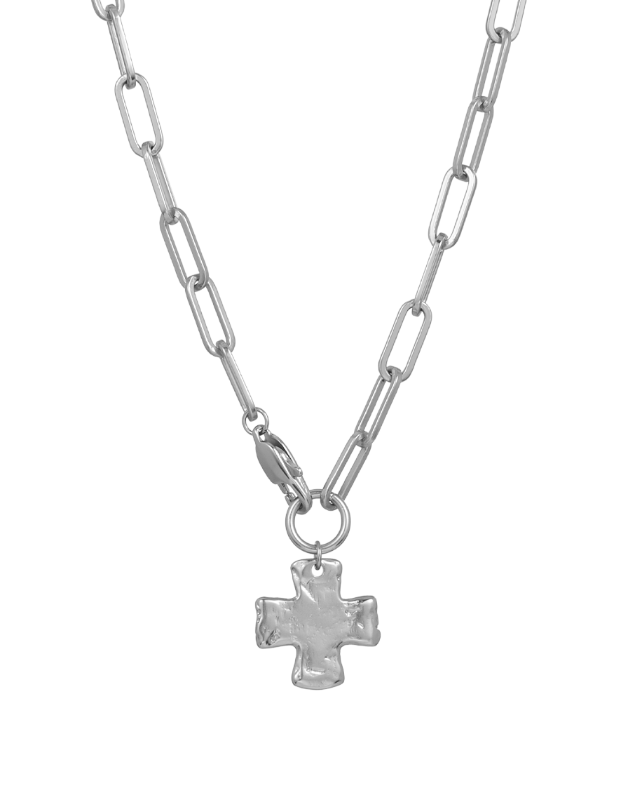 Last day clearance sale🎁CHUNKY CROSS CHAIN NECKLACE