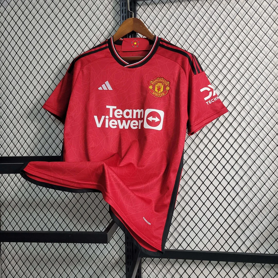 2023/2024 Manchester United Home Soccer Jersey 1:1 Thai Quality