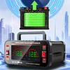 12V/24V Car Battery Charger 10A/5A Smart Motorcycle Battery Charger Large Screen