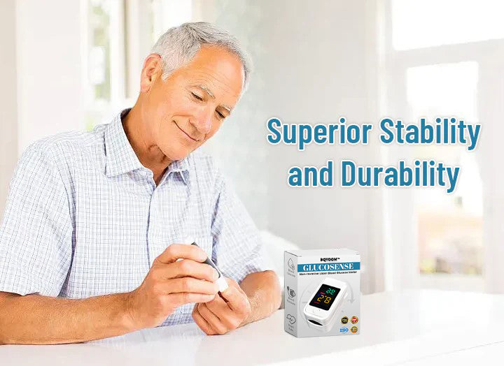 BQYOOM™ GlucoSense Non-Invasive Laser Blood Glucose Meter 35 2e0eea403608ad33077f0ba1141070a1