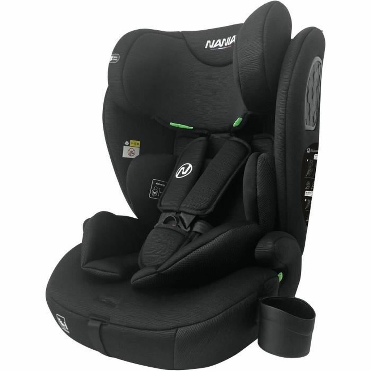 Car Chair Nania Black ECE R129/04