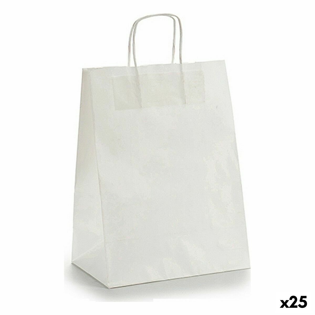 Paper Bag Pincello White 24 x 12 x 40 cm 24 x 40 x 0,2 cm (25 Units)