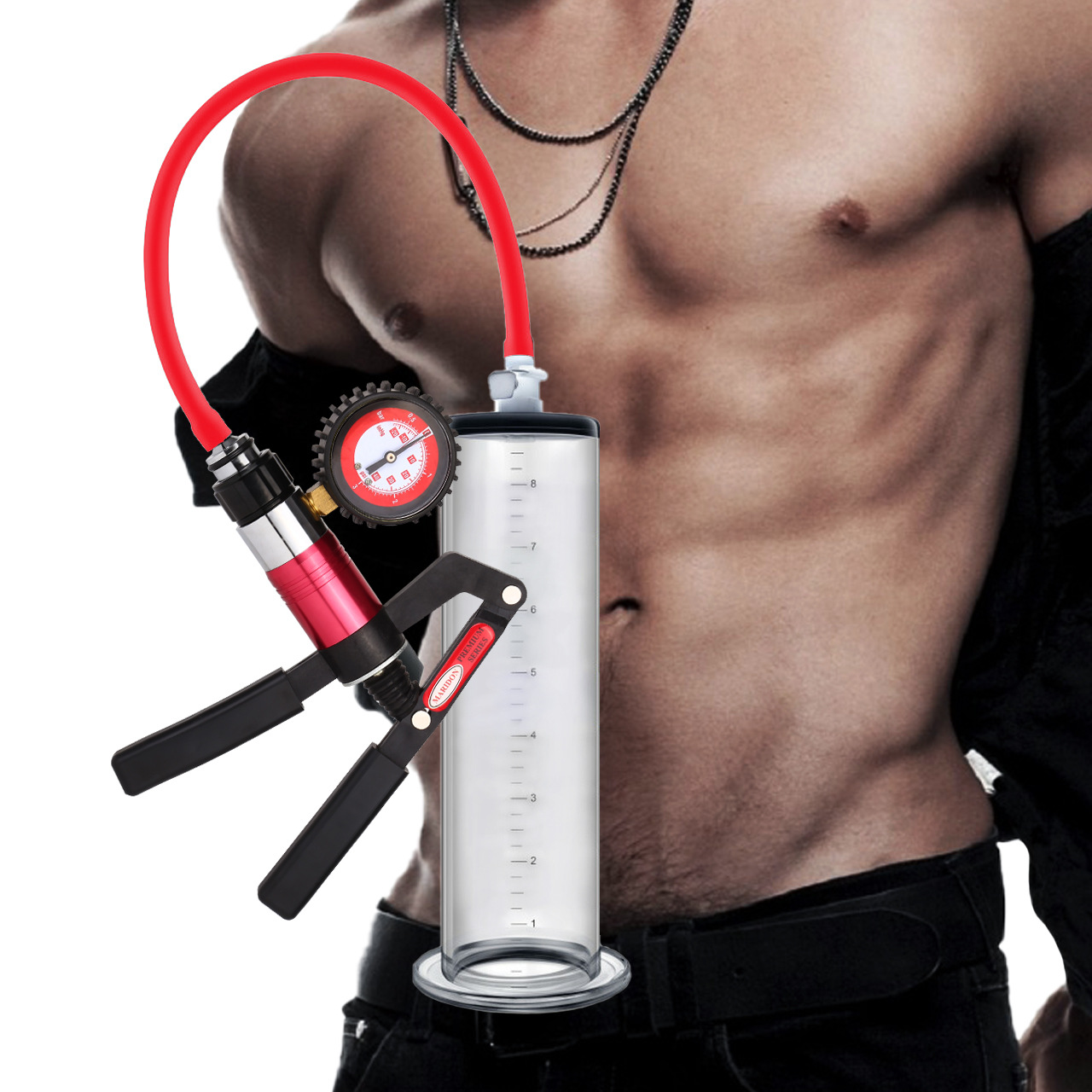 Vx7 Pressure Display Male Penis Expander