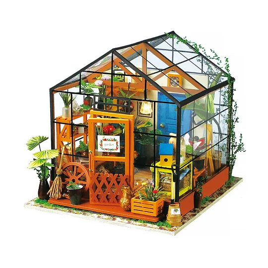 Rolife Cathy's Flower House DIY Miniature House DG104 Robotime United Kingdom