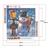 Diamond Painting-DIY Full Round Drill Snowman