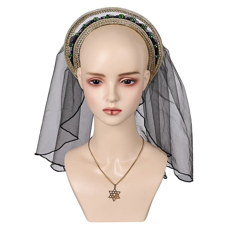 House Of The Dragon Season 2 (2024) Alicent Hightower Necklace Headband Hairband Cosplay Halloween Carnival Accessories Props