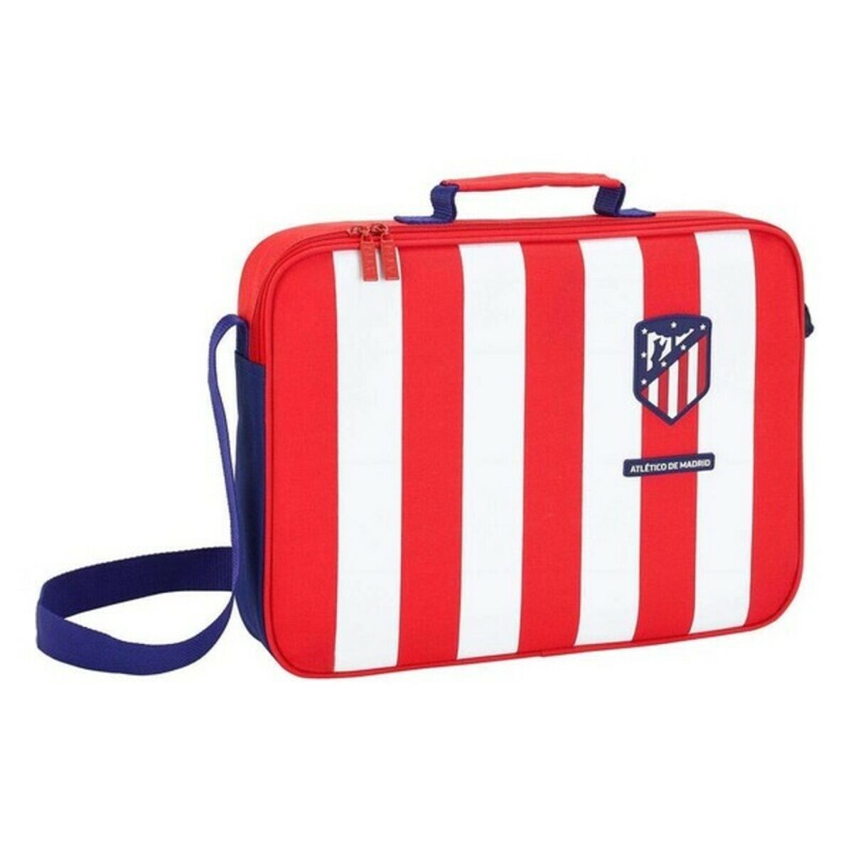 School Satchel Atl&eacute;tico Madrid Red Blue White (38 x 28 x 6 cm)