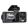 1080P WiFi Dash Cam Parking Monitoring Triple Lens Front Rear Inside HD Car DVR